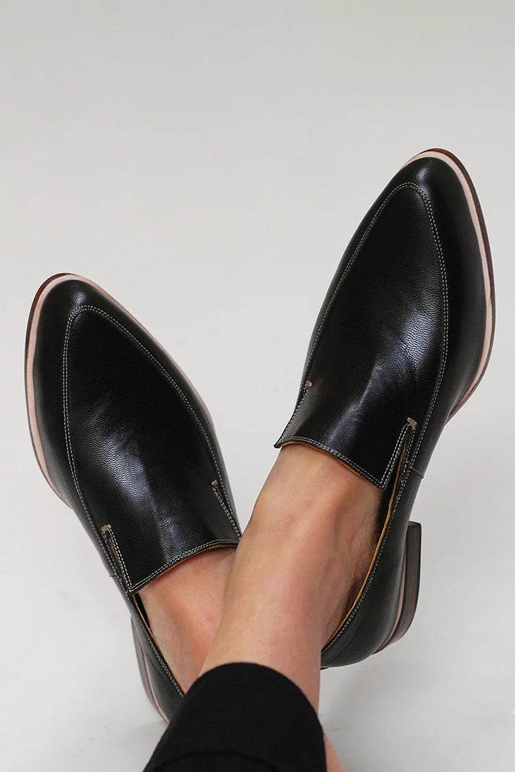 Thalia - Minimalistische Geprofileerde Mocassins