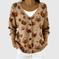 Wendy | Comfortabele geknoopte gebreide cardigan