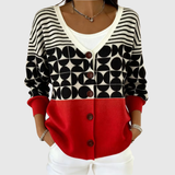 Saar | Comfortabele geknoopte gebreide cardigan