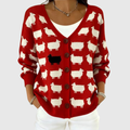 Jantje | Comfortabele geknoopte gebreide cardigan
