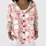 Veerle | Comfortabele gebreide cardigan met capuchon