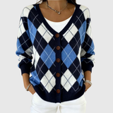 Bianca | Comfortabele gebreide cardigan met knopen