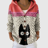 Pleun | Comfortabele gebreide cardigan met capuchon
