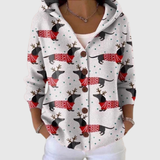 Simone | Comfortabele gebreide cardigan met capuchon