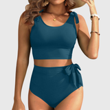 Aagje | Set van Hoge Taille Twee-Delige Bikini