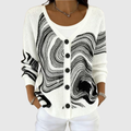 Aagje | Comfortabele gebreide cardigan met knopen