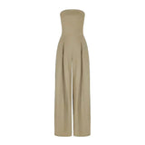 Nina - Havejumpsuit med spidse stropper