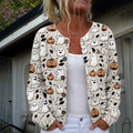 Lisa | Halloween-cardigan met geest