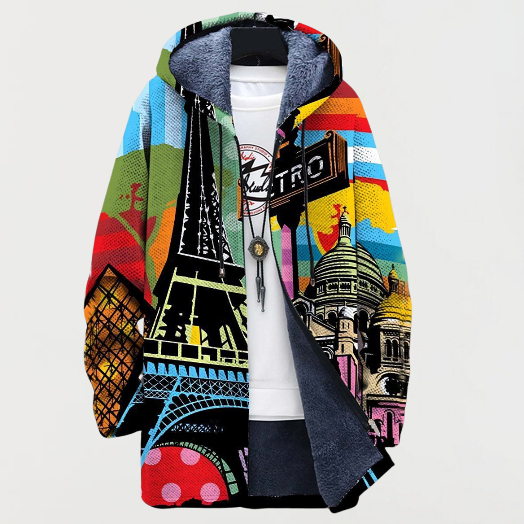 Marloes | Trui met urban print