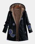Bregje | Sherpa-jas met tribal patroon