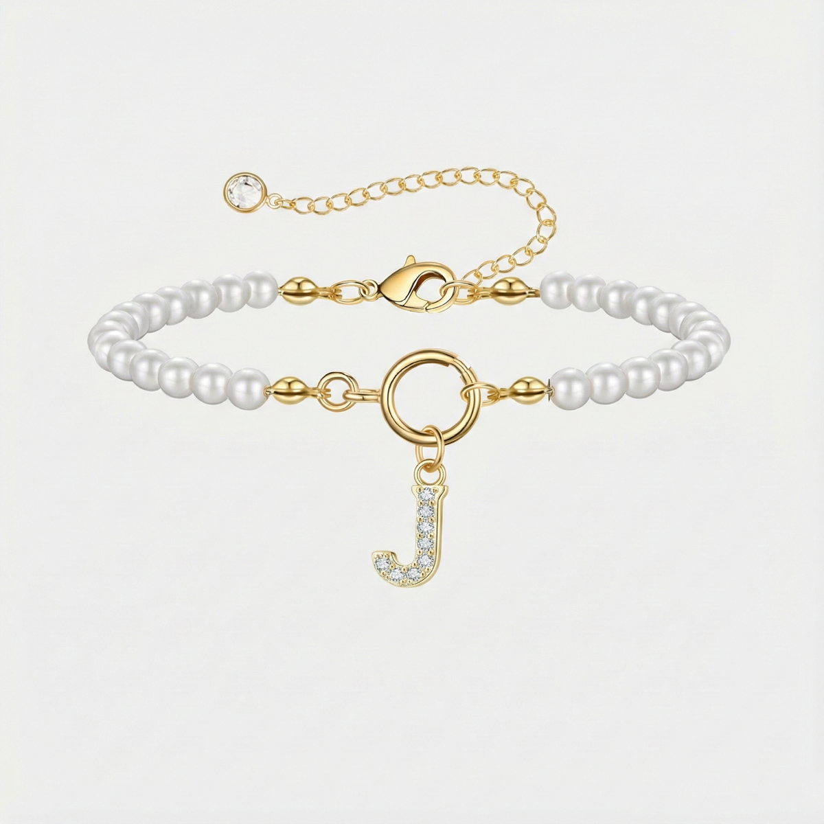Armbanden met letters Auden Key | Goud