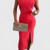 Monique | Elegante Midi Jurk